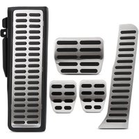 For VW Jetta Mk5 Golf 5 6 Scirocco Rabbit EOS Tiguan for Seat Altea Leon Toledo for Skoda Octavia A5 Superb Yeti Car Pedal Cover