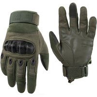 AliExpress NONE Men's Tactical Full Finger Gloves Hunting Training Sport Climbing Shooting Cycling Full Finger Anti-Skid Gloves