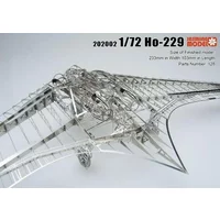 Jasmine Model 202002 1/72 Scale Ho-229 Aircraft Skeleton Model Kit