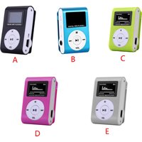 Mini MP3 Player Portable Music Media Radio Video 3 5mm Interface Micro Stereo Players for Sports Running Device