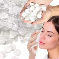 50pcs Portable Compressed Towel Disposable Face Cleaning Soft Compressed Hand Wipe Towel Non-Woven Makeup Wipes