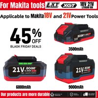 For Makita battery 18V 21V 12.0Ah for replacement 6.0Ah lithium-ion power tool battery 18650