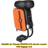 Suitable for Xiaomi M365/Pro/1S Scooter with Luggage Seat Comfortable Large Seat Bag Folding Non Punching Shock Absorber Saddle
