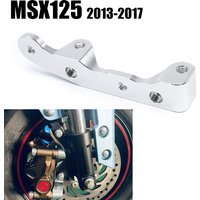 Chrome CNC Big Radial Mount Caliper Bracket FOR Honda MSX125 Grom MSX 125 2013 2014 2015 2016 2017