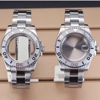 Kit de montre 40mm, Bracelet en acier inoxydable 316, pour Seiko Nh34 Nh35 Nh36 Nh38 ETA 2824 Miyota 8215, mouvement 28.5mm, cadran YACHT-MASTER