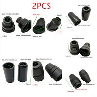 2Pcs Motorcycle Mirror Seal Dust Proof Sleeve Gasket Cover for CG125 GN125 YBR125 YBR250 125cc 250cc