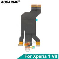 Aocarmo For Sony Xperia 1 VII XQ-FS72 FS54 X1vii Charging Port Charge Dock USB Type-C Motherboard Display Connector Flex Cable