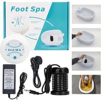 Electric Foot Detox Hydrotherapy Machine Ion Cleaning Foot Bath Massage Vibrat Care Array Relieve Stress Muscle Healthy Massager