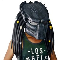 Alien The Predator Mask Cosplay Anime Scary Gothic Halloween Masquerade Latex Carnival Disguise Predator Mask Festival Party