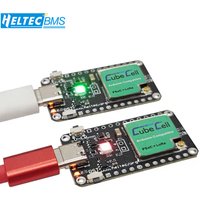 Heltec 2PCS CubeCell AB01 Dev-Board (V2) Module Type-C 433-510 863-928 for Arduino/Lora Sensors Lora ASR6502x IP67 Antenna