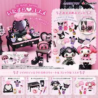 Re-Ment My Melody Kuromi Prank Cosmetics Makeup Room series Blind Box Collectible Candy Toy desktop Decoration Surprise Gift