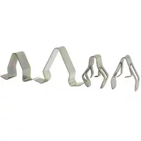 40Pcs Car Dashboard Panel Trim Clips Metal Rivets Retainers For Fixing Instrument Panel Doors Casement Trunk Front Cover Parts