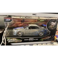 Jada 25th 1:24 Fast & Furious Alloy Car Dodge Charger Skyline GTR Totota Supra Mitsubishi Eclipse Lancer EVO Collection Toy Gift