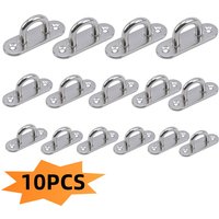 304-M6 M5 M8 Oval Eye Board Marine Deck Buckle Staple Boat Shade Sail Mounting Fastening Set - 304 Marine Grade Stainless Steel