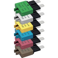 Car Blade Resettable Fuses 5A 7.5A 10A 15A 20A 25A 30A Automotive Fuses 12V 24V 32V Circuit Breaker for ATO ATC Fuse Replace