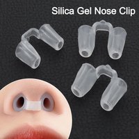 Postoperative Silica Gel Nose Clip Rhinoplasty Silicone Shaping Nostril Support Shaping Adjust Crooked Nose Correction Fixator