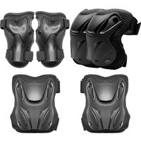 AliExpress XQWOXQ 6 in 1 Kids Protective Gear Set with Knee Pads Elbow Pads and Wrist Guards Ideal for Girls Boys Skating Skateboard Scooter Bike