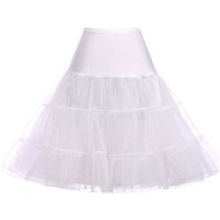50s Petticoat Skirt Dress Crinoline Tutu Underskirts for Women
