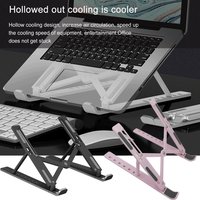 Plastic Foldable Laptop Stand Notebook Stand Portable Laptop Holder Tablet Stand Computer For MacBook Ipad Dropshipping