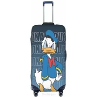 Thick Elastic Luggage Protective Cover Duck Print For 18-32 Inch Luggage Durable Washable Dustproof For Airplane Road Travel