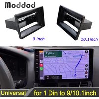 Universal 1 Din Single Din to 9 Inch/to 10.1 Inch Android Car Radio Fascia Stereo Panel Audio Frame Dash Installation Kit Bezel