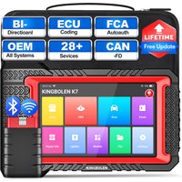 Dożywotnia bezpłatna aktualizacja KINGBOLEN K7 ALL System Polskie narzędzia diagnostyczne samochodowe Kodowanie ECU Aktywny test 28 resetów Skaner OBD PK LAUNCH X431 CRP919E BT