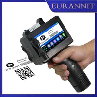 EURANNIT E15-1 25,4 mm tragbarer Hand-Tintenstrahldrucker Text QR Barcode Bild Chargennummer Logo Erweitern Sie Datum Etikettenkodiermaschine