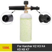 1L High Pressure Washer Adjustable Sprayer Nozzle Snow foam lance Car Soap Foam Generator For Karcher K2 K3 K4 K5 K6 K7