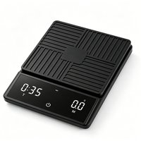 0.1g Precision Coffee Scale with Timer Smart Touch Screen Espresso Scale for Pour Over Coffee Brewing Ratio Tool