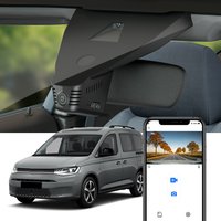 FITCAMX 4K Dashcam for Volkswagen VW Caddy 2021 2022 2023 2024 2025, OEM Style Car DVR Camera with Night Vision, Easy to Install
