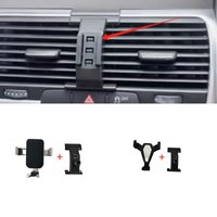 1Set ABS Material For 2006-2015 AUDI Q7 4L Special Car Phone Holder Fixed Bracket Stand Mobile