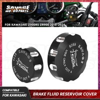 Z900RS 2024 Brake Fluid Reservoir Cover For KAWASAKI Z900RS ZR900 2018-2023 Motorcycle Front Rear Brake Cylinder Protector Cover