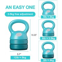 Custom Made Adjustable Weight Lifting Kettle Bell Kettlebell Set