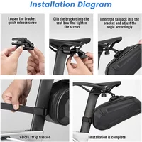 Universal Bike Battery 60V 52V 48V 36V High Capacity 6Ah 8Ah 10Ah 12Ah 18Ah, Waterproof Li-ion Pack with Charger & Bag image 4