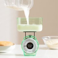1kg Kitchen Scale Mechanical Kitchen Scale for Home Restaurant Cooking Vegetables with Read Dial Restaurant Cooking Spring Scale