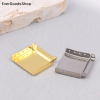 New 1Pc Silvery/Golden 12-22MM Steel Watch Band Bracelet Extender Clasp Extension With Step Strap Accessory For Watch Repair
