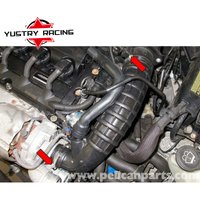 Fit 2007-2010 Mini Cooper S R56 1.6L Turbo N14 Silicone Air Intake Boost Hose Kit 2008 2009