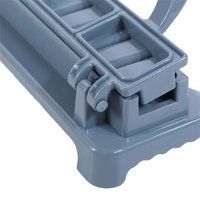 Plastic Kebab Maker Reusable Easy Operation Barbecue Meat Skewer Machine Kebab Preparation Manual BBQ Skewer Maker BBQ Tool