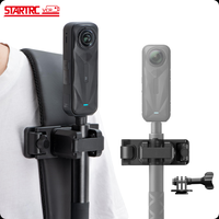 Selfie Stick Holster Backpack Strap Clip Mount for Insta 360 X5 X4 Air Go Ultra ACE Pro 2 for DJI osmo Nano Action 6 Accessories