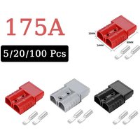 175A 600V 1/0 AWG For Style Plug sb175 Quick Connector Kit forklift battery charging Electric Car Battery Plug image 4