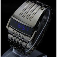 Hot Sale 2023 Reloj Hombre Fashion Led Digital Watch Men Military Sport Watches Black Full Steel Electronic Wristwatches Men