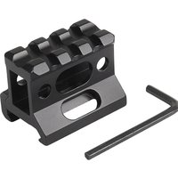 ELEMENT GEAR Riser Mount 1" Height Picatinny Short Riser Mount Aluminum Alloy Scope Riser Base Mount 20mm Picatinny Rail