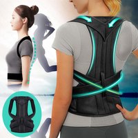 Posture Corrector Belt Posture Corrector Spine Support Adjustable Straight Back for Men Women Shoulder Lumbar Brace Teenager