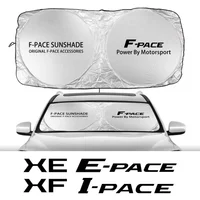 Car Windshield Sun Shade Cover Protector Auto Parasol Accessories For Jaguar F-pace XF XE XJ I-pace E-pace JS-Racing XK SV S R