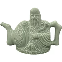 Trick Teapot Ceramics Coffee Tea Drinking Container Assassin Teapot Handmade Wine Coffee Dual Purpose Layered Magic Pot