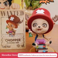 Genuine Hot Toys One Piece Cosbi Mini Figure Blind Box Trendy Toy Cartoon Collectible Anime Gift For Boys Mystery Boxes Hippers