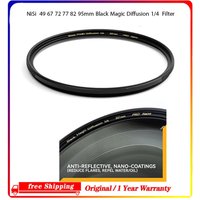 NiSi 49 67 72 77 82 95mm Black Magic Diffusion 1/4 Filter Hazy Softening Mirror Hollywood Movie Beauty Creative Portrait Dream