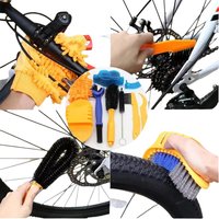 AliExpress NONE Portable Chain Cleaner MTB Cycling Cleaning Kit Bicycle Scrubber Brushes Set Bike Wash Repair Tool for Road Cycling
