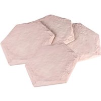 Stepping Stones Outdoor Pathway Pavers Stepping Stones Large Stepping Stones Landscaping Step Stones 4 Pcs Decorative Stones