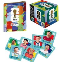Genuine Panini 2026 FIFA World Cup Sticker Collection Box Official Sticker Soccer Collectible Set Souvenir Fun Collector Gift